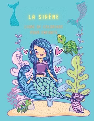 sirène Livre de coloriage pour enfants 1