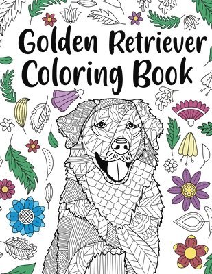 bokomslag Golden Retriever Coloring Book