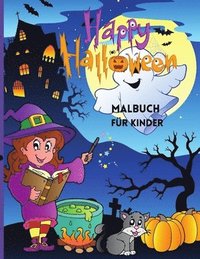 bokomslag Happy Halloween MALBUCH FR KINDER