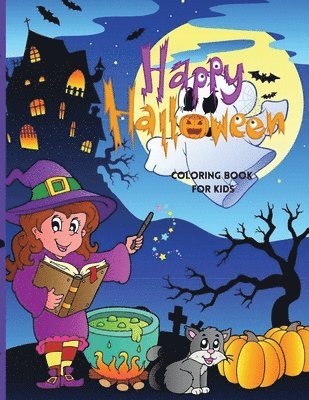 Happy Halloween Coloring Book For Kids 1