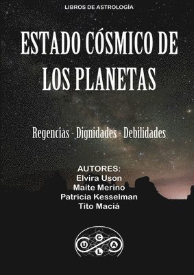 Tito Maciá, Elvira Usón, Maite Merino - Estado Cósmico de los Planetas, Häftad