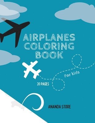 bokomslag Airplane Coloring Book