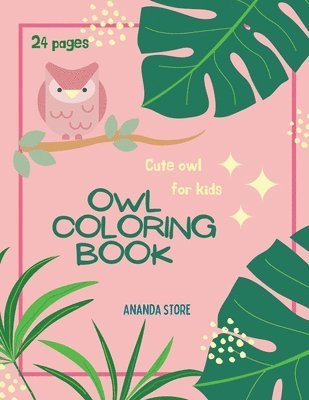 bokomslag Owl Coloring Book