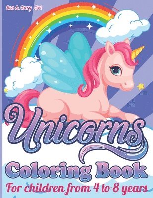 Unicorns Coloring Book 1