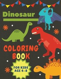 bokomslag Dinosaur Coloring Book for Kids Age 4-8