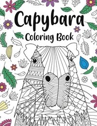 bokomslag Capybara Adult Coloring Book