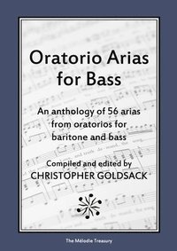 bokomslag Oratorio Arias for Bass