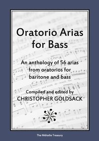bokomslag Oratorio Arias for Bass