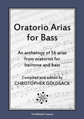 Oratorio Arias for Bass 1