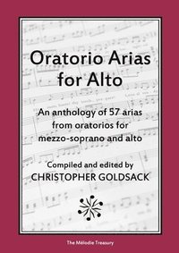 bokomslag Oratorio Arias for Alto