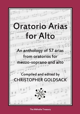 Oratorio Arias for Alto 1