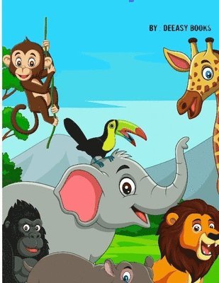 bokomslag Libro de actividades de animales para niños