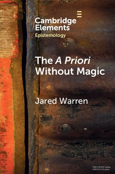 Jared Warren - The A Priori without Magic, Häftad