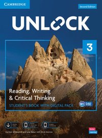 bokomslag Unlock Level 3 Reading, Writing and Critical Thinking Student's Book with Digital Pack