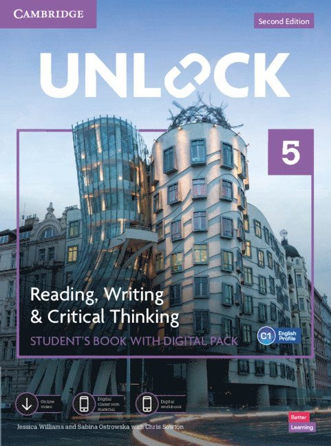 Unlock Level 5 Reading, Writing and Critical Thinking Student's Book with Digital Pack 1