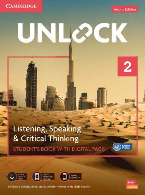 Unlock Level 2 Listening, Speaking and Critical Thinking Student's Book with Digital Pack 1