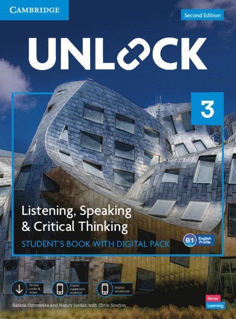 Unlock Level 3 Listening, Speaking and Critical Thinking Student's Book with Digital Pack 1