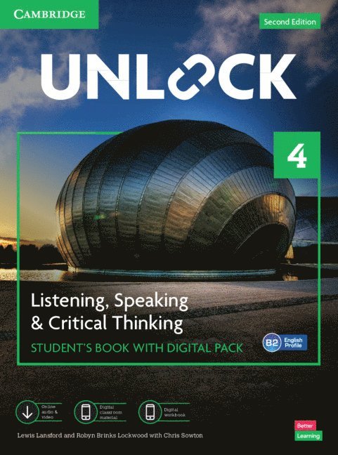Unlock Level 4 Listening, Speaking and Critical Thinking Student's Book with Digital Pack 1
