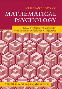 bokomslag New Handbook of Mathematical Psychology: Volume 2, Modeling and Measurement