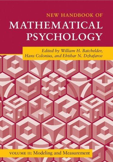 bokomslag New Handbook of Mathematical Psychology: Volume 2, Modeling and Measurement