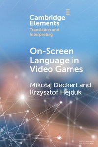 bokomslag On-Screen Language in Video Games