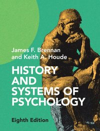 bokomslag History and Systems of Psychology