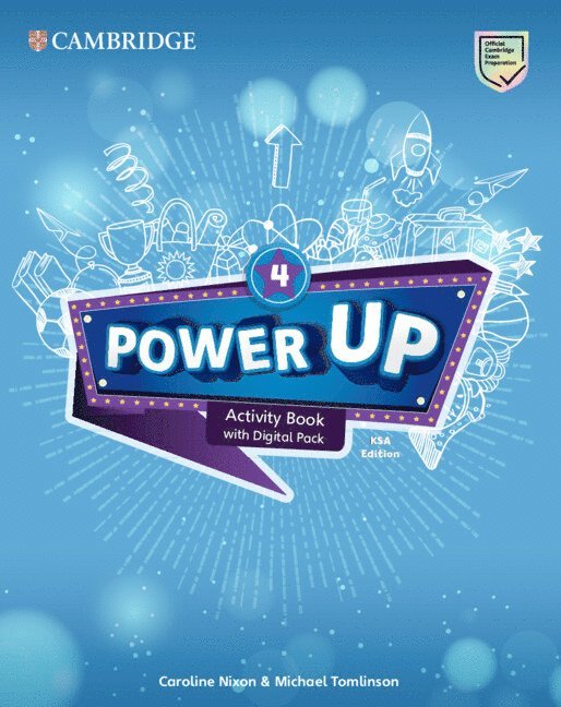 Power Up Level 4 Activity Book with Online Resources and Home Booklet KSA Edition 1