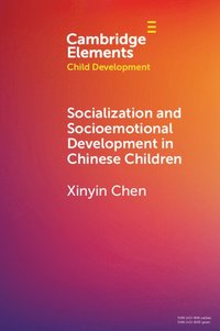 bokomslag Socialization and Socioemotional Development in Chinese Children