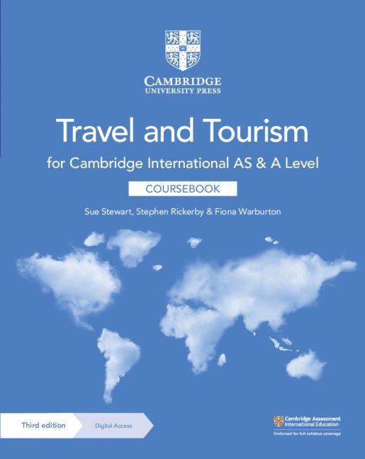 Cambridge International AS and A Level Travel and Tourism Coursebook with Digital Access (2 Years) 1