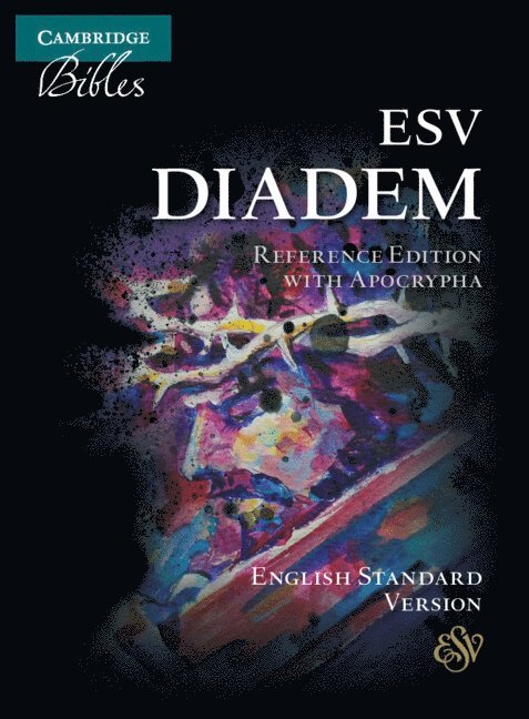 ESV Diadem Reference Edition with Apocrypha, Black Calf Split Leather, Red-letter Text, ES544:XRA 1
