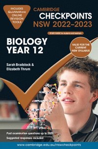 bokomslag Cambridge Checkpoints NSW Biology Year 12 2022-2023