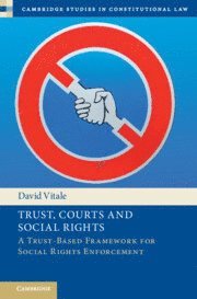 David Vitale, David (University of Warwick) Vitale - Trust, Courts and Social Rights, Inbunden