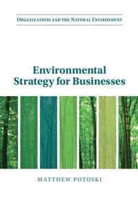 bokomslag Environmental Strategy for Businesses