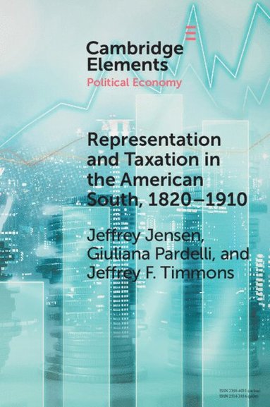 bokomslag Representation and Taxation in the American South, 1820-1910