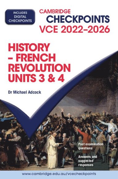 bokomslag Cambridge Checkpoints VCE French Revolution Units 3&4 2022-2026