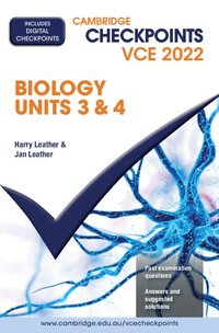 bokomslag Cambridge Checkpoints VCE Biology Units 3&4 2022