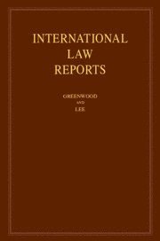 bokomslag International Law Reports: Volume 197