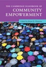 bokomslag Cambridge Handbook of Community Empowerment