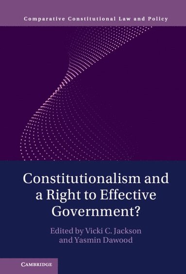 bokomslag Constitutionalism and a Right to Effective Government?