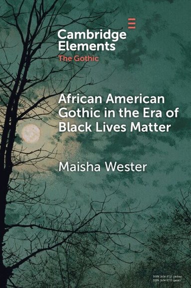 Maisha Wester - African American Gothic in the Era of Black Lives Matter, Häftad