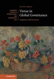 bokomslag Virtue in Global Governance