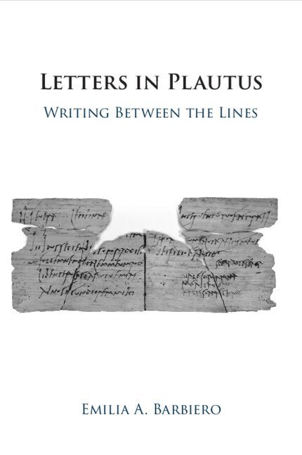 Letters in Plautus 1