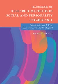 bokomslag Handbook of Research Methods in Social and Personality Psychology