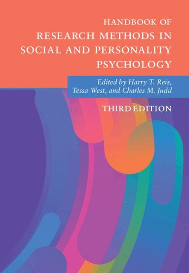 Harry T. Reis, Tessa West, Charles M. Judd - Handbook of Research Methods in Social and Personality Psychology, Inbunden