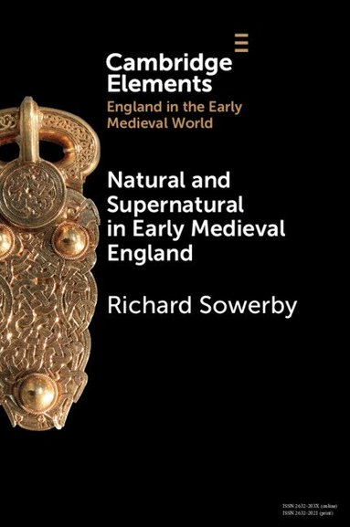 Richard Sowerby - Natural and Supernatural in Early Medieval England, Häftad