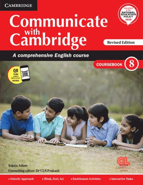 Communicate with Cambridge Level 8 Coursebook with AR APP, eBook and Poster 1