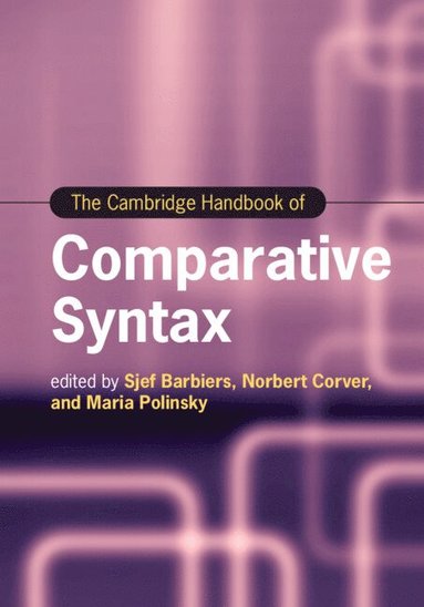 bokomslag The Cambridge Handbook of Comparative Syntax