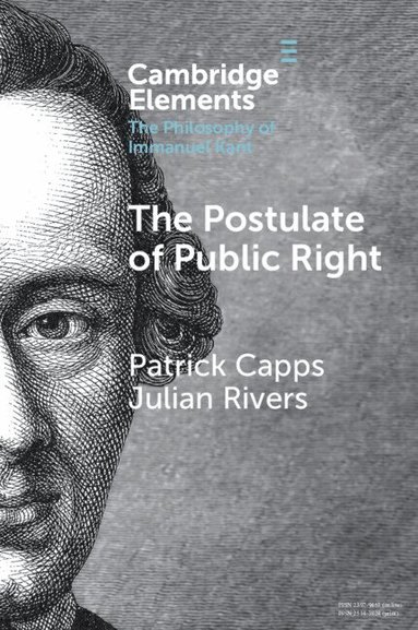 Patrick Capps, Julian Rivers - The Postulate of Public Right, Häftad