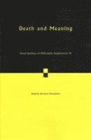 bokomslag Death and Meaning: Volume 90