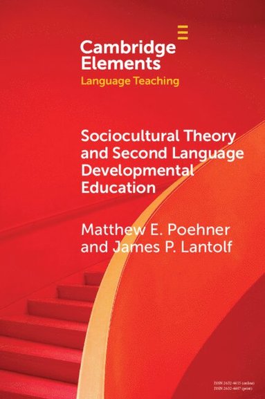 bokomslag Sociocultural Theory and Second Language Developmental Education